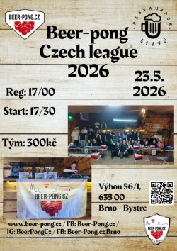 Beer-Pong Czech League 2026 - Brno